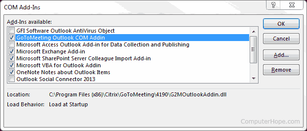 Microsoft Outlook Add-ins