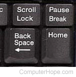 Pause Break键盘键