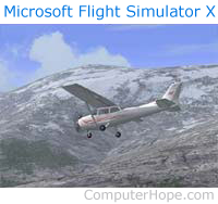 Microsoft Flight simulator X