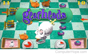 Gearheads computer game.