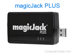 magicJack Plus device