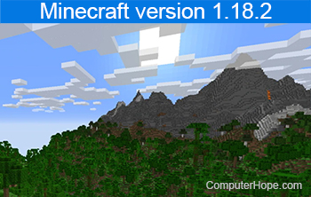 Minecraft version 1.18.2