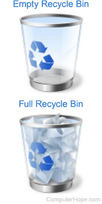 Vista Recycling Bin Icon