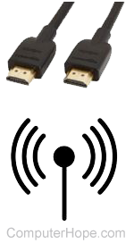 HDMI and Wi-Fi connections