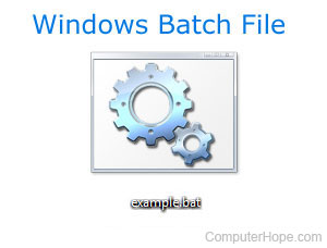 Batch File Scripting ©