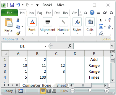 how to sum a column in excel formula and remove