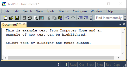 word how to change only selected text color