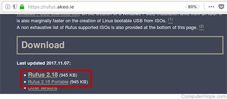 unetbootin does not recognize usb