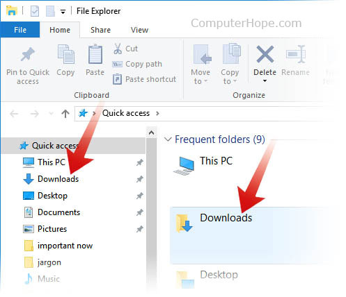 view download progress windows 10