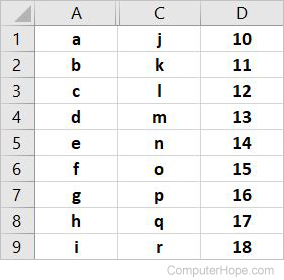 How to Unhide Rows or Columns in Microsoft Excel