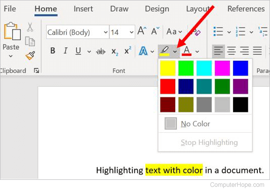 How to Highlight With Color in Word