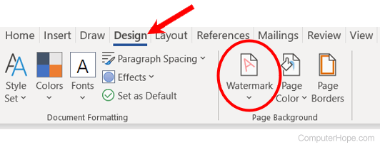 How to Add and Remove a Watermark in Microsoft Word