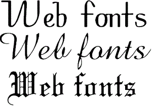 view font styles