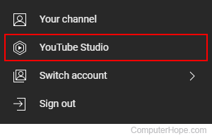 Download videos you've uploaded with  Studio 