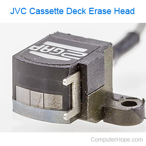 JVC Cassette Deck Erase Head.