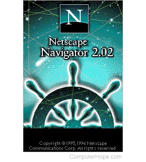 Netscape Navigator animation