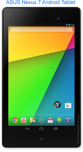 Tablet Google Nexus