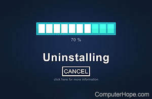mac uninstalled program ask for updates