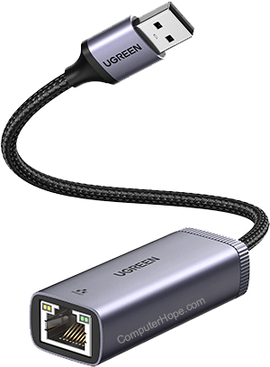 USB to Ethernet LAN port adapter